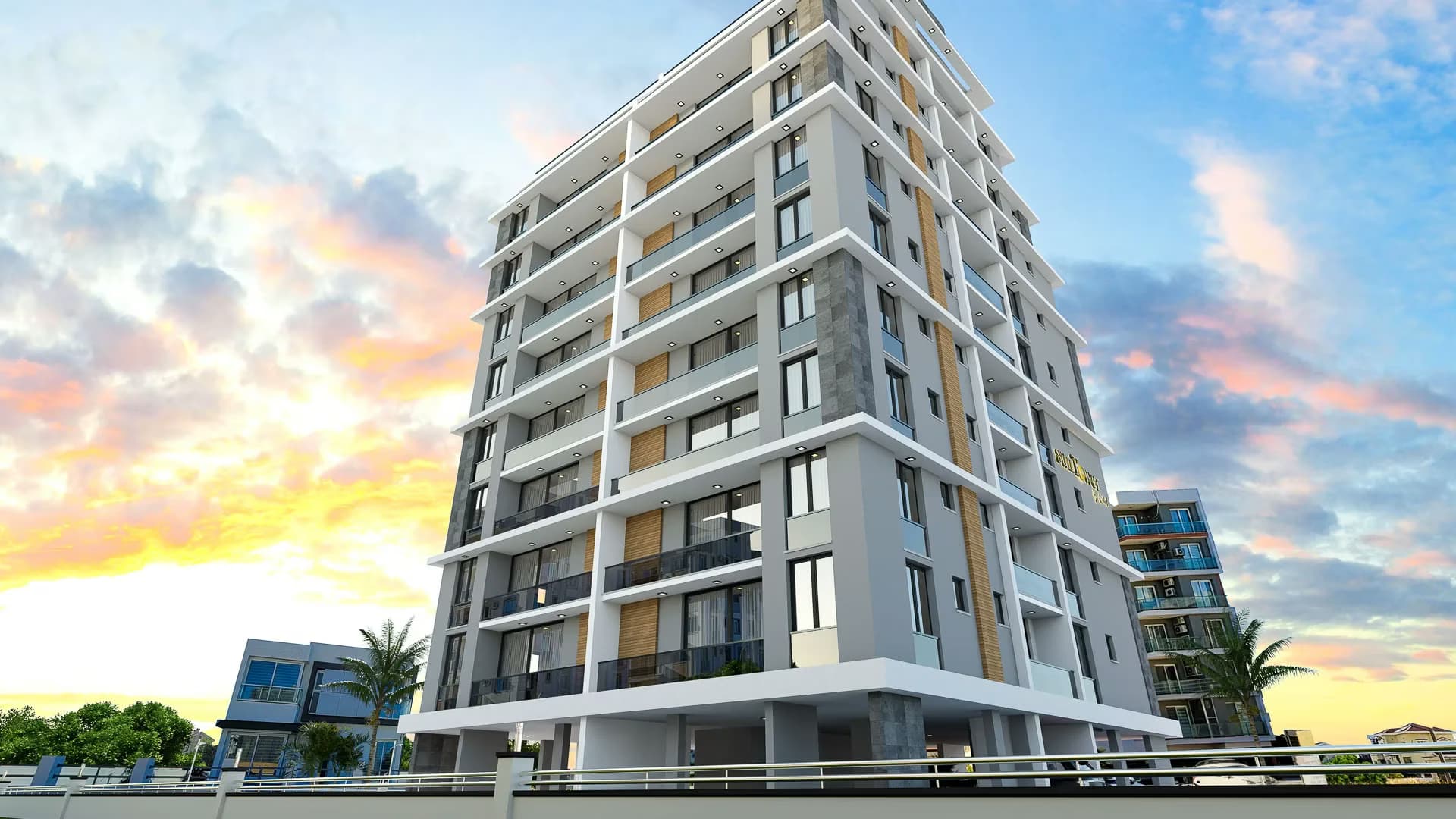 Apartment 1+1, SUN TOWER