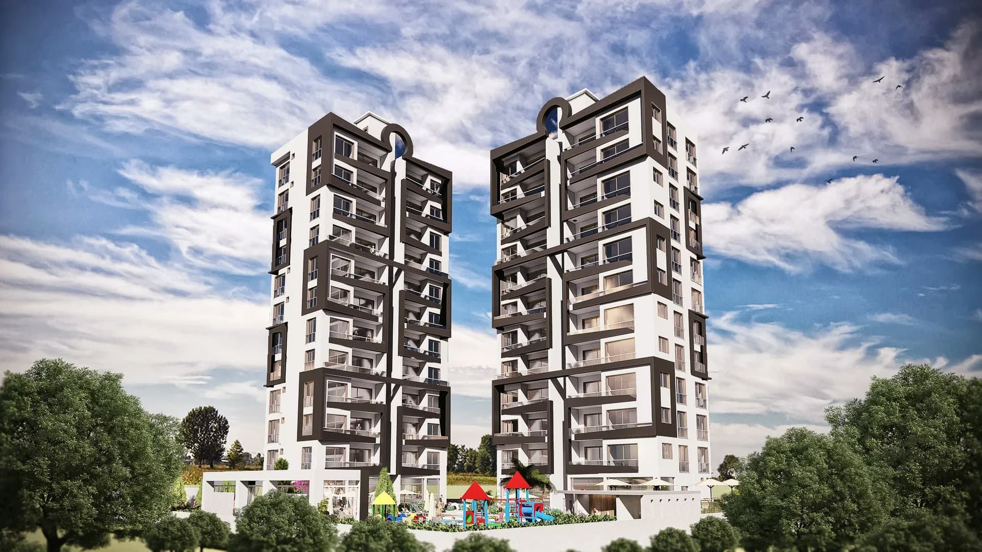 Apartment 2+1, ZODIAC CITY - LIBRA TOWERS