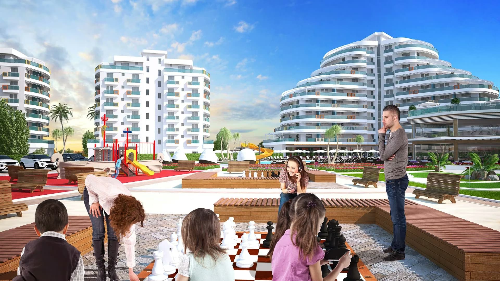 Apartment 2+1, PARK RESIDENCE (LONG BEACH)