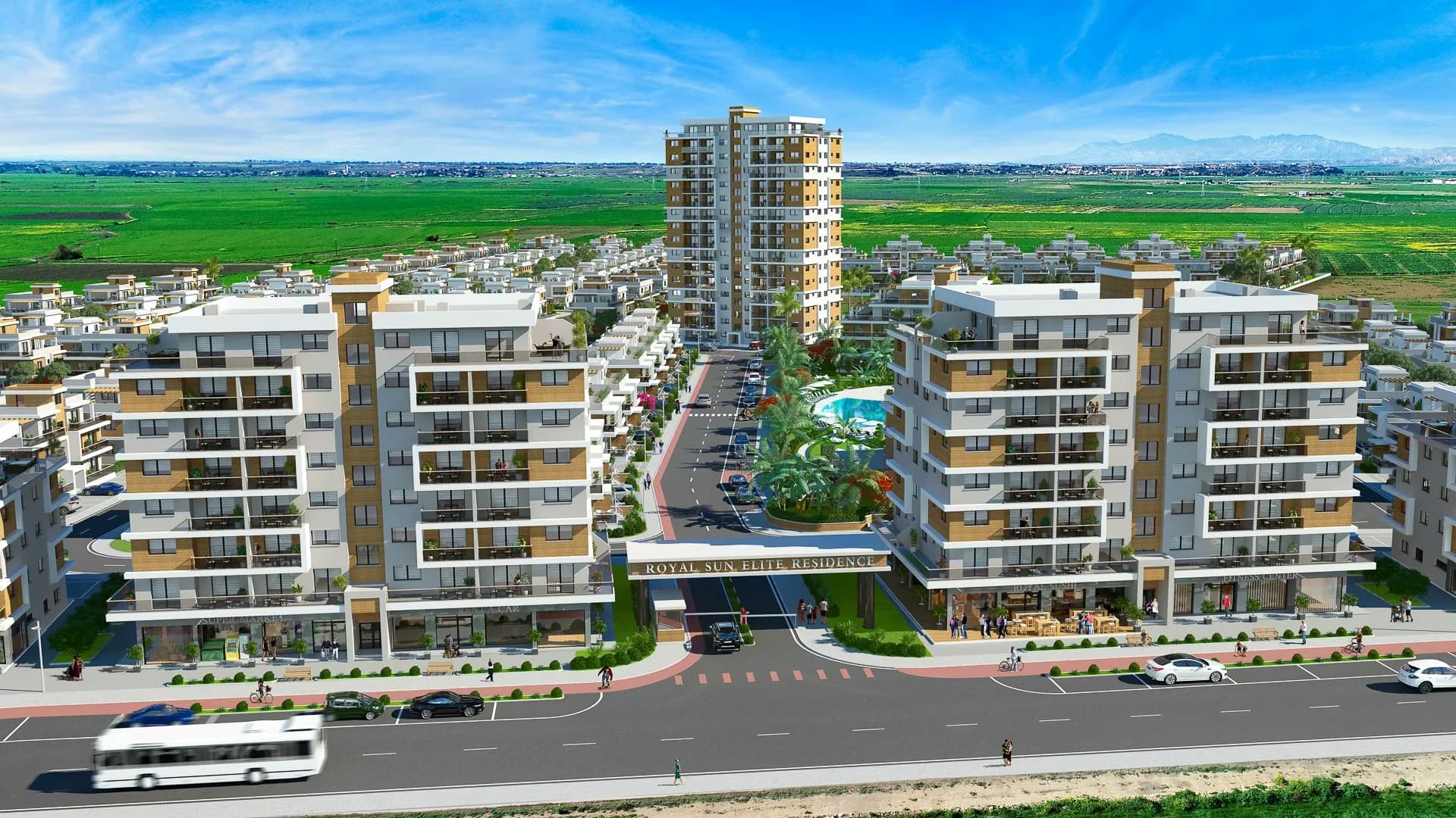 Apartment 2+1, ROYAL SUN ELITE RESIDENCE