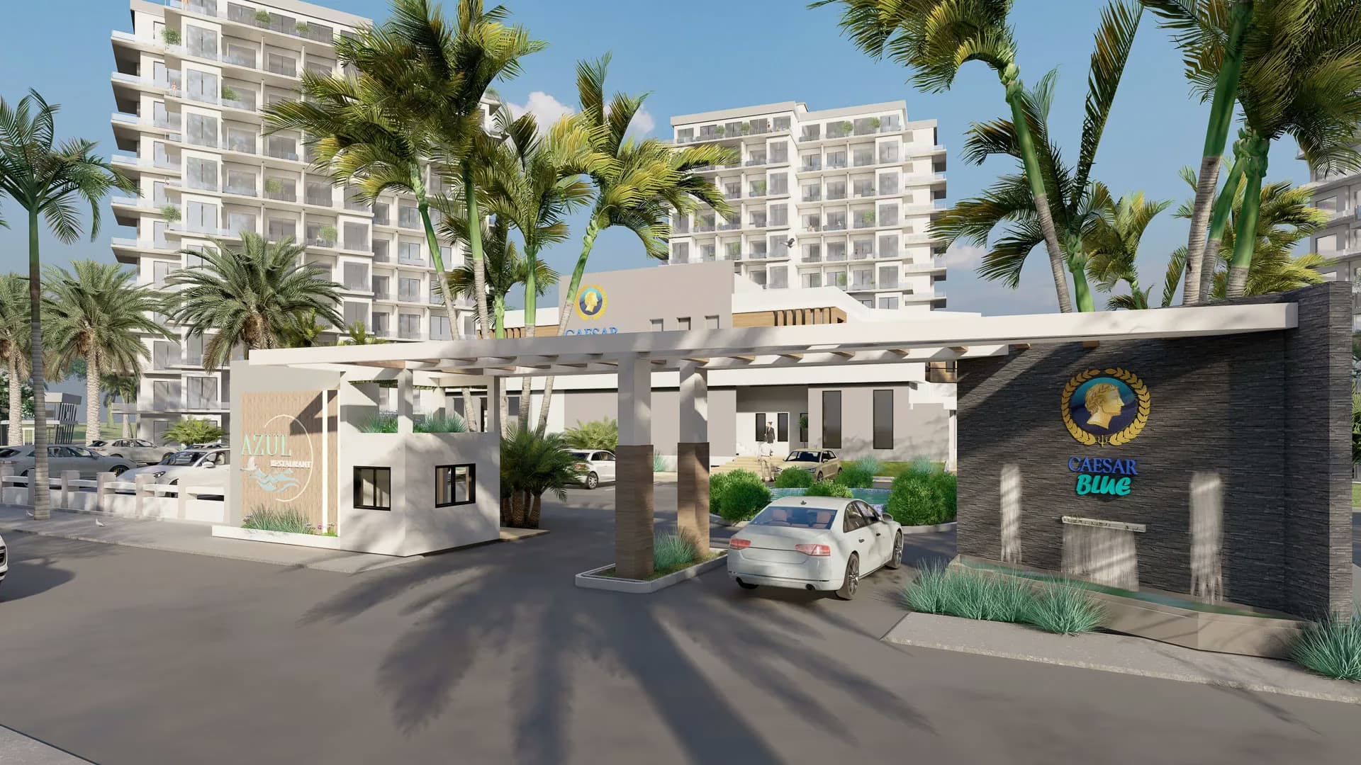 Studio Apartment, CAESAR BLUE