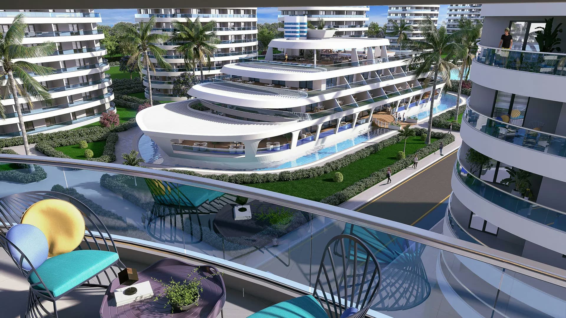 Studio Apartment, OCEAN LIFE RESIDENCE
