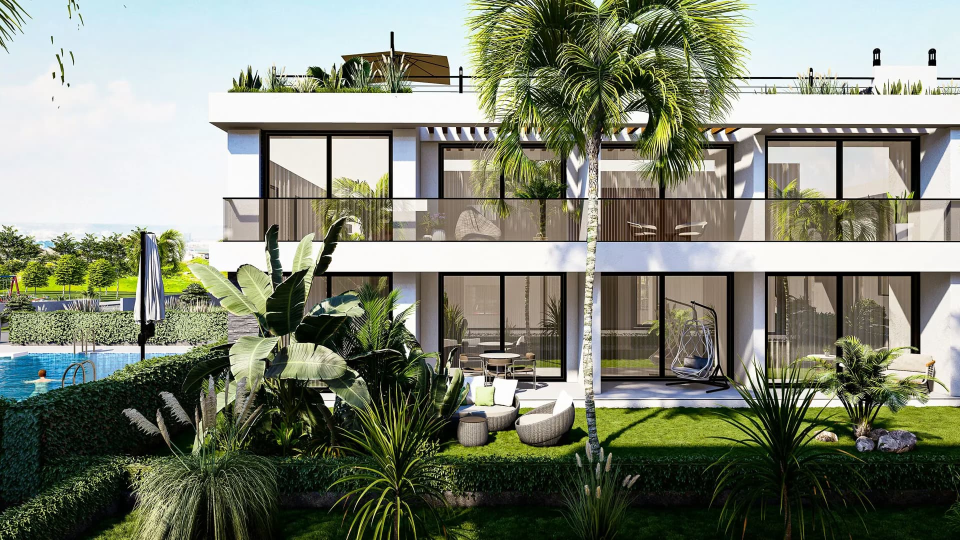 Apartment 1+1, Aquamarine BOGAZ MANSIONS